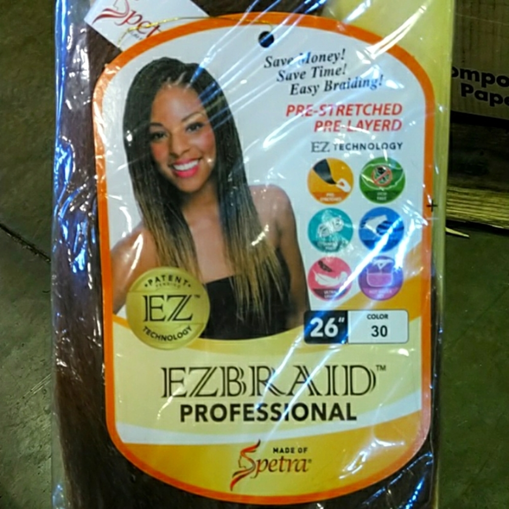 New in pkg. EZ BRAID professional braiding weave